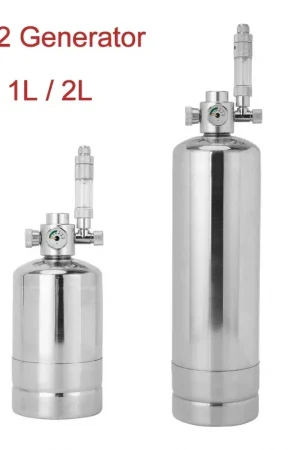CO2 Generator System Kit Aquarium DIY Fish Tank CO2 Cylinder Generator System Carbon Dioxide Reactor Kit For Plant Fish