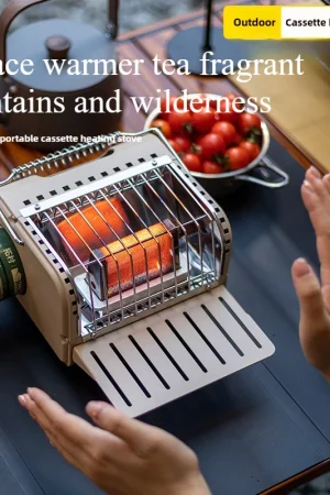 Outdoor Mini Heating Stove Camping Gas Stove Fishing Camping Heater Outdoor Portable Car 2024 Winter Camping Outdoor Supplies