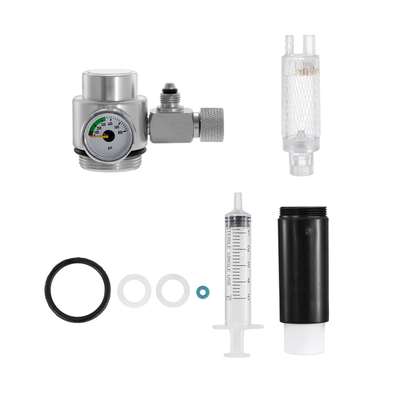 1L 2L CO2 Generator System Aquarium CO2 Cylinder Generator System Reactor Kit For Aquatic Plant Fish Tank Carbon Dioxide Steel - Image 4