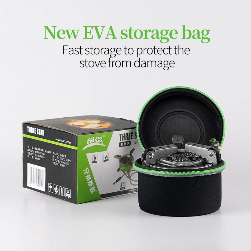 BRS Burner 4200W 7000W Outdoor Camping Gas Stove Foldable Hiking Picnic Furnace Portable Tourist Cooking Burner Camping Supplies - Image 6