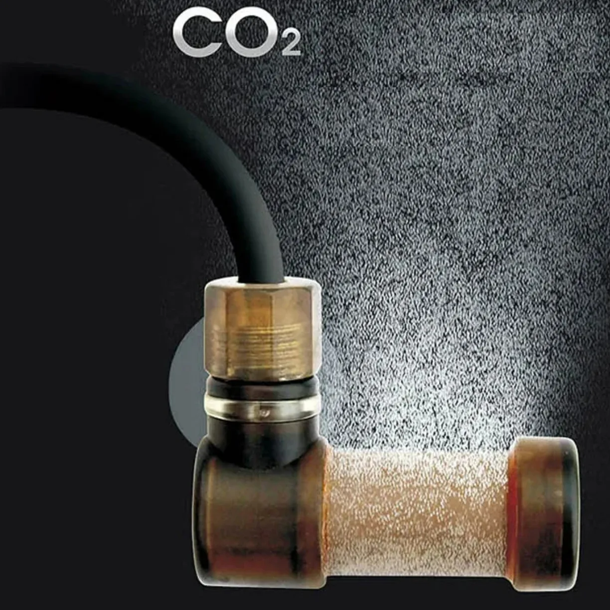 Super CO2 Atomizer Carbon Dioxide Bubble Diffuser for Aquarium Grass Plant Tank Size S/L